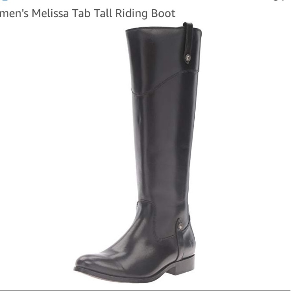 Frye Melissa Tab black boot, size 7